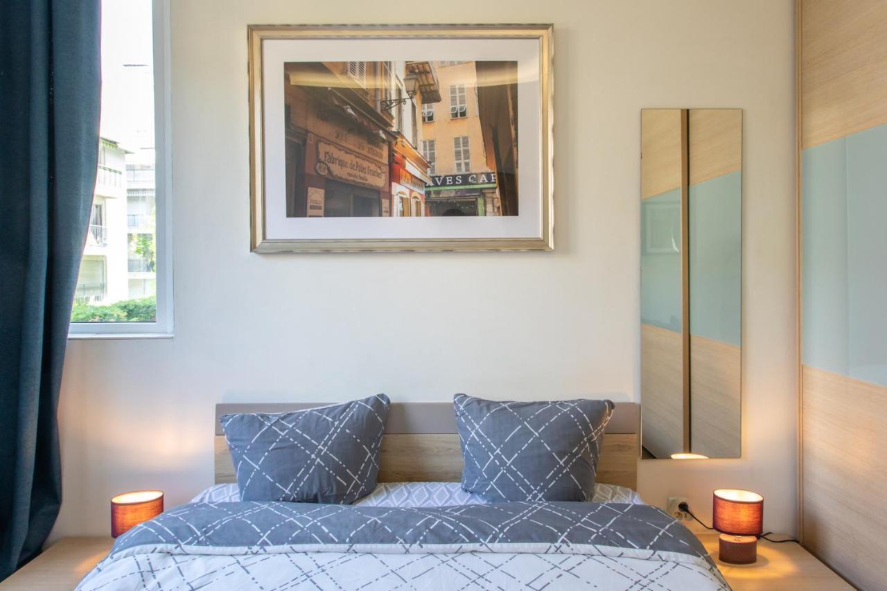 Boutique Apartment La Lavande Free Parking 10 Min Walk Nice Bagian luar foto