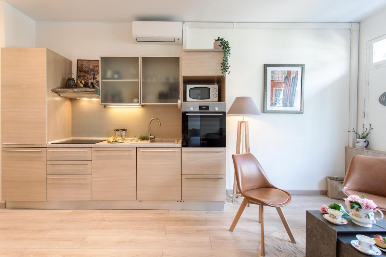 Boutique Apartment La Lavande Free Parking 10 Min Walk Nice Bagian luar foto