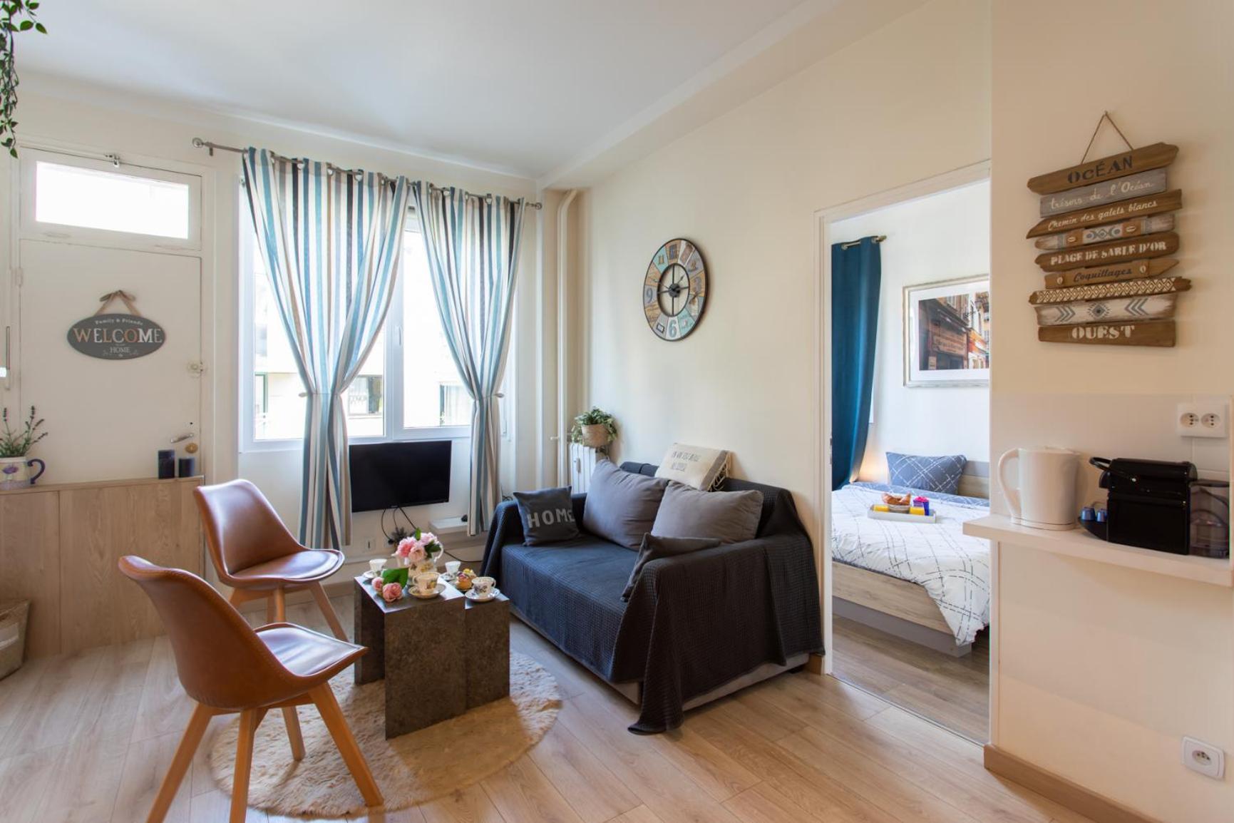 Boutique Apartment La Lavande Free Parking 10 Min Walk Nice Bagian luar foto